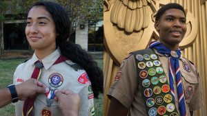 Female and Male Eagle Scouts